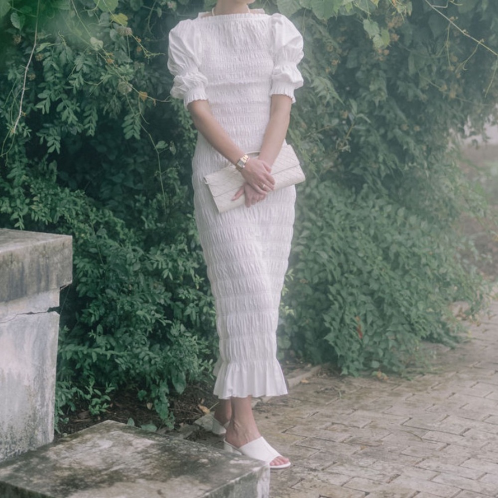 Doen RAQUELLA DRESS -- SALT